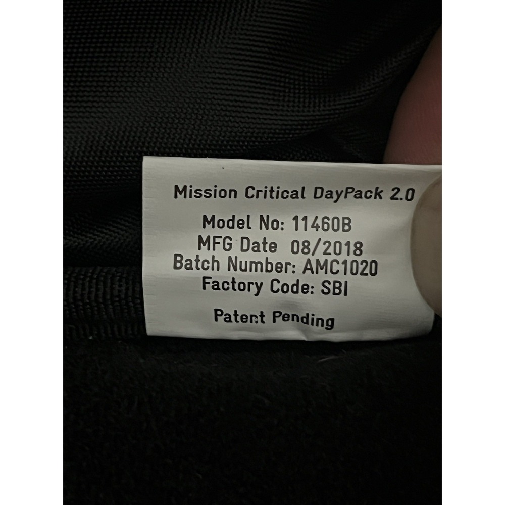 Mission Critical‎ Black diaper bag/backpack - Picture 4 of 4